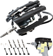 Load image into Gallery viewer, ITEM# 0178 Driverback Bit Holder| New Retractable Magnetic Bit Organizer for Your Impact Driver, Perfect Tool Accessory | Made in USA (Watch Video)