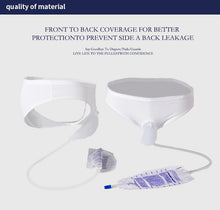 Load image into Gallery viewer, ITEM# 0235 Mens Incontinence Protective Briefs – Includes 3 Urine Bags for Reliable Protection