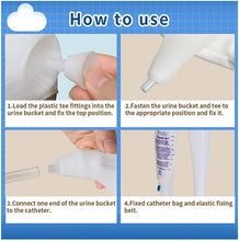 Load image into Gallery viewer, ITEM# 0235 Mens Incontinence Protective Briefs – Includes 3 Urine Bags for Reliable Protection