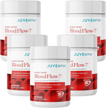 Load image into Gallery viewer, ITEM# 0186 Nitric Oxide Blood Flow-7 - Nitric Oxide Supplement with L Arginine and L Citrulline - Nitric Oxide Booster for Healthy Aging & Heart Health - Nitric Oxide Pills for Men & Women (Watch Video)