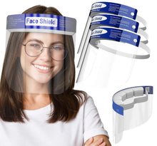 Load image into Gallery viewer, ITEM# 0255 Face Shield | Clear Plastic Full Face Shields