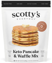 Load image into Gallery viewer, ITEM# 0219 Keto Pancake & Waffle Zero Carb Mix - Keto and Gluten Free Pancake and Waffle Mix - 0g Net Carbs Per Serving - No Erythritol, Easy to Make - No Nut Flours - No Sugar Alcohols - Non-GMO - Makes 8 Pancakes (9.8 oz)