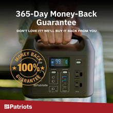 Load image into Gallery viewer, ITEM# 0160 Power Sidekick - 8 lbs Mini Solar Generator - Fume-FREE, Silent & Safe - Lightweight & Portable - Power Phone, Laptop, Medical Device, Radio And More - 40W Folding Solar Panel Included (Watch Video)