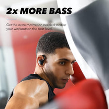 Load image into Gallery viewer, ITEM# 0129 Soundcore Sport X10 True Wireless Bluetooth Sport Earbuds, Rotatable Over-Ear Hooks for Ultimate Comfort and Secure Fit, Deep Bass, IPX7 Waterproof, Sweatproof, Fast Charge, App, Gym, Running (Watch Video)