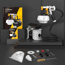 Load image into Gallery viewer, ITEM# 0153 Paint Sprayer, 700W Power Electric Spray Paint Gun, 1200ML, 4 Nozzles, 3 Patterns, Paint Gun for House Painting, Home Interior and Exterior, BSG0180 (Watch Video)