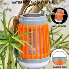 Load image into Gallery viewer, ITEM# 0082 Bug Zapper Light Bulb 2pcs, 3 in 1 Mosquitoes Killer USB Rechargeable Camping Lantern Flashlight Tent Light, IPX6 Waterproof Portable Light Bulb Zapper for Doorway, Corridor, Balcony, Patio (Watch Video)