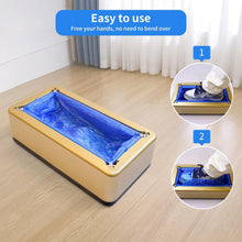 Load image into Gallery viewer, ITEM# 0229 Shoe Cover Dispenser with 200 Pcs Disposable Shoe Covers Automatic Shoe Cover Machine in Used at Home, Office, Factory to Protect the Floor