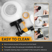Load image into Gallery viewer, ITEM# 0153 Paint Sprayer, 700W Power Electric Spray Paint Gun, 1200ML, 4 Nozzles, 3 Patterns, Paint Gun for House Painting, Home Interior and Exterior, BSG0180 (Watch Video)