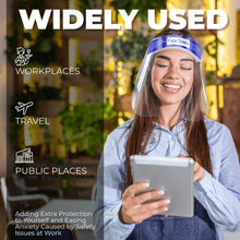 Load image into Gallery viewer, ITEM# 0255 Face Shield | Clear Plastic Full Face Shields