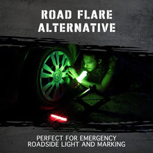 Load image into Gallery viewer, ITEM# 0220   Emergency Glow Sticks with 12 Hours Duration, Individually Wrapped Industrial Grade Glowsticks for Survival Gear, Camping Lights, Power Outages and Military Use (Watch Video)