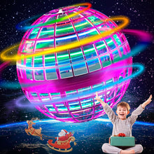 Load image into Gallery viewer, Item# 0232 Flying Orb Ball Toy - 2025 Upgraded Magic Flying Orb Toy with LED Light 360° Rotating, Boomerang Flying Toys Indoor Outdoor Fun Games (Watch Video)