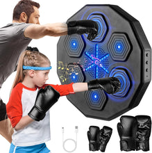 Load image into Gallery viewer, ITEM# 0234 New Music Boxing Machine, Upgraded 2.0 Smart Bluetooth Music Boxing Parent-Child Games, Wall-Mounted Exercise Equipment for Home Exercise (Watch Video)