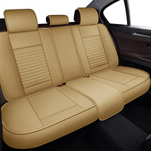 Load image into Gallery viewer, ITEM# 0042 Breathable and Waterproof Faux Leather Automotive Seat Covers for Cars SUV Pick-up Truck Sedan, Universal Anti-Slip Driver Seat Cover with Backrest (Watch Video)