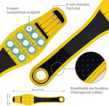 Load image into Gallery viewer, ITEM# 0105 Magnetic Wristband With Super Strong Magnets Holds Screws, Nails, Drill Bit. Unique Wrist Support Design Cool Handy Gadget Gift for Men and Women. Handyman, Electrician, Contractor (Watch Video)
