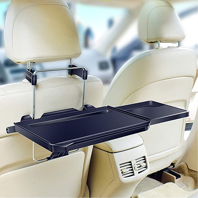 Car Food Tray for Car Laptop Food Steering Wheel Tray Drink Holder Desk,Detachable  Tray on
