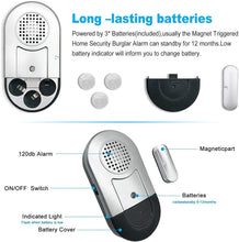 Load image into Gallery viewer, ITEM# 0063 Door And Window Alarm 5, 8, 10 Pack Alarms for Kids Safety/Home Aniti –Theft /120dB Loud Alarm with Battery Included (Watch Video)