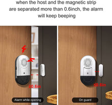 Load image into Gallery viewer, ITEM# 0063 Door And Window Alarm 5, 8, 10 Pack Alarms for Kids Safety/Home Aniti –Theft /120dB Loud Alarm with Battery Included (Watch Video)