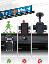 Load image into Gallery viewer, ITEM# 0048 Phone Holder for Car, Smart Clamp Car Phone Mount | Dashboard Cell Phone Car Phone Holder Compatible with iPhone 13 12 11 Pro, Xr, Xs, XS MAX,XR,X, Galaxy S20 Note 20 Ultra & All Smartphones (Watch Video)