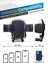 Load image into Gallery viewer, ITEM# 0048 Phone Holder for Car, Smart Clamp Car Phone Mount | Dashboard Cell Phone Car Phone Holder Compatible with iPhone 13 12 11 Pro, Xr, Xs, XS MAX,XR,X, Galaxy S20 Note 20 Ultra & All Smartphones (Watch Video)