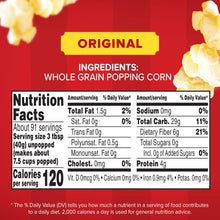 Load image into Gallery viewer, ITEM# 0115 Orville Redenbacher's Gourmet Popcorn Kernels, Original Yellow (Watch Video)
