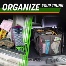 Load image into Gallery viewer, ITEM# 0041 Drive Auto Car Trunk Organizer - Collapsible, Multi-Compartment Automotive SUV Car Organizer for Storage w/ Adjustable Straps - Truck & Car Accessories for Women and Men (Watch Video)