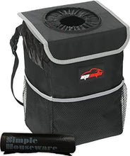 Load image into Gallery viewer, ITEM# 0049 EP Auto Waterproof Car Trash Can with Lid and Storage Pockets (Watch Video)