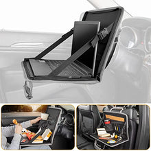 Load image into Gallery viewer, ITEM# 0046 3 in 1 Steering Wheel Eating Tray, Car Back Seat Laptop Desk, Multifunctional Car Office Bag, Car Work Table for Writing, Car Organizer for Kids, Commuters, Family (Watch Video)