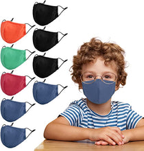 Load image into Gallery viewer, ITEM# 0015 Kids Cloth Face Masks Washable Reusable, 9 Pack Children Face Masks
