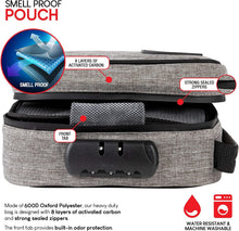 Load image into Gallery viewer, ITEM# 0092 Sky High Dream Smell Proof Wooden Storage Box, Plastic Box or Pouch with Lock - Odorless Portable Storage Case for Accessories - Storage Jar and Tube, Tray, Resealable Bag, and More