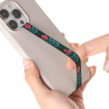 Load image into Gallery viewer, ITEM# 0174   Silicone Phone Strap as Phone Grip, Slim Grip Secure Stretching Phone Loop as Cell phone holder. Sinji Loop (Watch Video)

