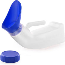 Load image into Gallery viewer, ITEM# 0020   Unisex Urinal for Car, Toilet Urinal for Men and Women, Bedpans Pee Bottle, With a Lid and Funnel, Plastic Can for Car, Old Man, Child and Diabetes for Camping Outdoor Travel (Watch Video)
