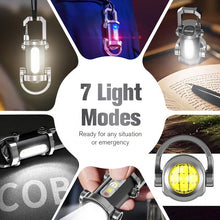 Load image into Gallery viewer, ITEM# 0228   Portable Rechargeable Bright Keychain Flashlight
