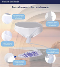 Load image into Gallery viewer, ITEM# 0235   Mens Incontinence Protective Briefs – Includes 3 Urine Bags for Reliable Protection
