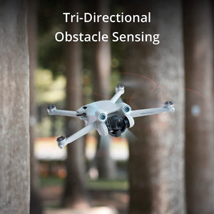 ITEM# 0151   DJI Mini 3 Pro (DJI RC) – Lightweight and Foldable Camera Drone with 4K/60fps Video, 48MP Photo, 34-min Flight Time, Tri-Directional Obstacle Sensing, Ideal for Aerial Photography and Social Media (Watch Video)