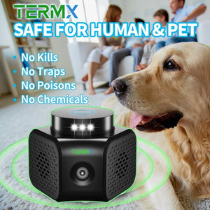ITEM# 0227   Deterrent Looking The Best Ultrasonic Pest Repeller Indoor No Touch Solution for House Garage Warehouse RV etc