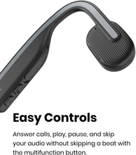 Load image into Gallery viewer, ITEM# 0131   OpenMove - Open-Ear Bluetooth Sport Headphones - Bone Conduction Wireless Earphones - Sweatproof for Running and Workouts, with Sticker Pack (Watch Video)

