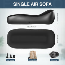 Load image into Gallery viewer, ITEM#  0248   Inflatable Air Mattress Lounger Bed
