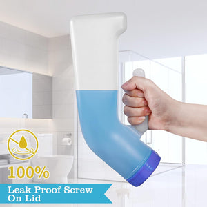 ITEM# 0020   Unisex Urinal for Car, Toilet Urinal for Men and Women, Bedpans Pee Bottle, With a Lid and Funnel, Plastic Can for Car, Old Man, Child and Diabetes for Camping Outdoor Travel (Watch Video)
