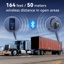 Load image into Gallery viewer, ITEM# 0134   Bluetooth Headset, Bluetooth Headset with Microphone AI Noise Cancelling with USB Dongle, 164ft Long Wireless Range &amp; 60 Hrs Working Time, Wireless Headset for Computer with Mute (Watch Video)
