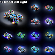 Load image into Gallery viewer, ITEM# 0204   Drones - Toys for Boys And Girls Dual Mode for Land and Fly Match LED Flash Lights wheels with 12 Scene Modes (Watch Video)
