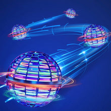 Load image into Gallery viewer, Item# 0232   Flying Orb Ball Toy - 2025 Upgraded Magic Flying Orb Toy with LED Light 360° Rotating, Boomerang Flying Toys Indoor Outdoor Fun Games (Watch Video)
