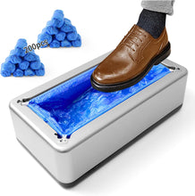 Load image into Gallery viewer, ITEM# 0229   Shoe Cover Dispenser with 200 Pcs Disposable Shoe Covers Automatic Shoe Cover Machine in Used at Home, Office, Factory to Protect the Floor
