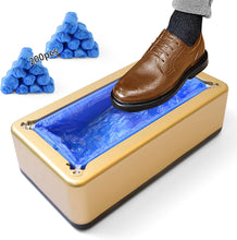 Load image into Gallery viewer, ITEM# 0229   Shoe Cover Dispenser with 200 Pcs Disposable Shoe Covers Automatic Shoe Cover Machine in Used at Home, Office, Factory to Protect the Floor
