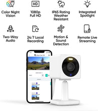 Load image into Gallery viewer, ITEM# 0188   Cam OG 1080p HD Wi-Fi Security Camera - Indoor/Outdoor, Color Night Vision, Spotlight, 2-Way Audio, Cloud &amp; Local storage- Ideal for Home Security, Baby, Pet Monitoring - Alexa &amp; Google Assistant (Watch Video)
