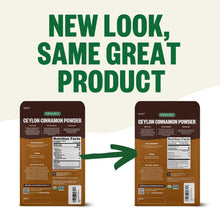 Load image into Gallery viewer, ITEM# 0143   FGO Organic Ceylon Cinnamon Powder, Pure Sri Lanka Cinnamon for Spice &amp; Seasoning, Great for Baking, Cooking, &amp; Drinks, Additive Free, Non-GMO (Watch Video)
