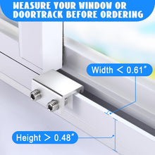 Load image into Gallery viewer, ITEM# 0239   Sliding Window Locks (2, 6, 10, 12 Sets), Secure Window Lock with Key, Window Locks for Up and Down Windows &amp; Horizontal Sliding Windows, Adjustable Window Lock, Sturdy and Durable, Does Not Deform. (Watch Video)
