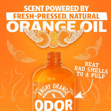 Load image into Gallery viewer, ITEM# 0069   ANGRY ORANGE Pet Odor Eliminator for Strong Odor - Citrus Deodorizer for Dog or Cat Urine Smells on Carpet, Furniture &amp; Floors - Puppy Supplies﻿ (Watch Video)
