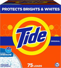 Load image into Gallery viewer, ITEM# 0244   Tide Powder Laundry Detergent, Original Scent, 75 Loads, 85 oz
