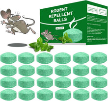 Load image into Gallery viewer, ITEM# 0251   Mouse Rodent Repellent, 24 Pack Peppermint Oil to Repel Mice and Rats– Works for Mice Repellent, Squirrels, Indoor/Outdoor Use, Safe for Homes &amp; Pets (Watch Video)
