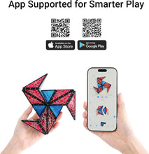 Load image into Gallery viewer, ITEM# 0233   Magnet Pyramid Stone - 1 Cube Transforms into 1 Billion Shapes, 14 pcs (12 Puzzle pcs and 2 Spinners), 243 Rare Earth Magnets, Creative Puzzle STEM Toy (Watch Video)
